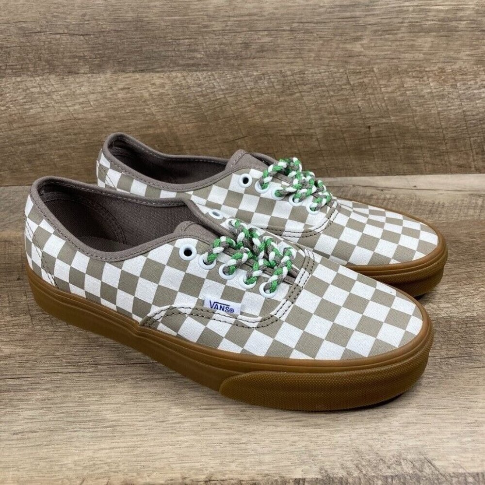 VANS Authentic Checkerboard Moon Rock Low Top Classic Mens 7.5 Womens 9 NEW